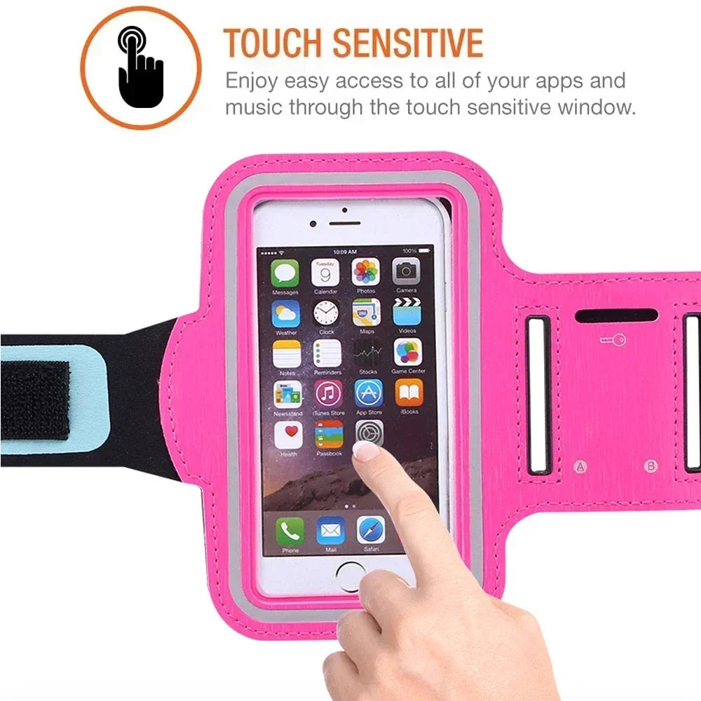 Mobile Phone Armband – Outdoor Sports Holder for 5.5 Inch Phones