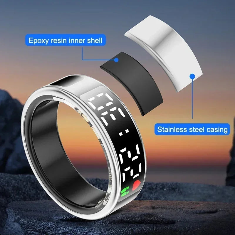 Smart Fitness Ring – Waterproof Health Tracker