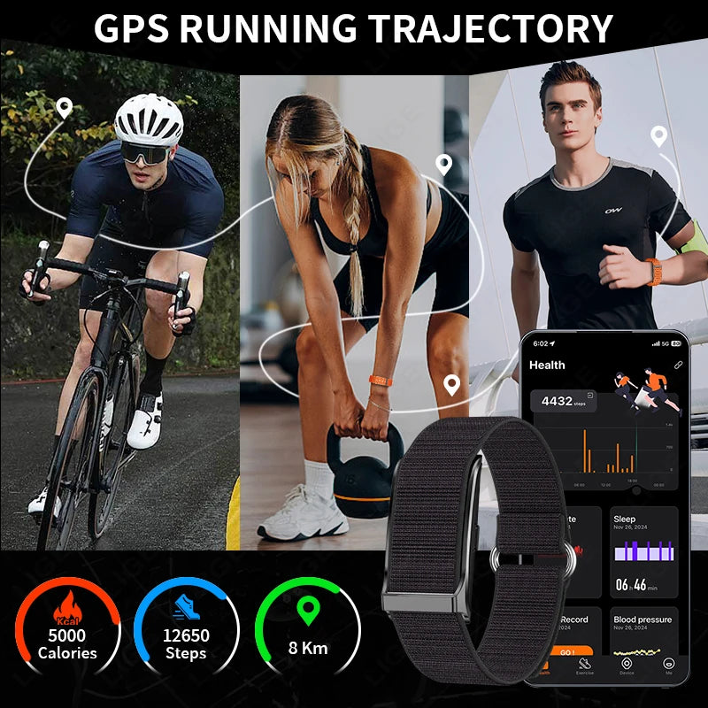 LIGE Smart Health Bracelet for Couples