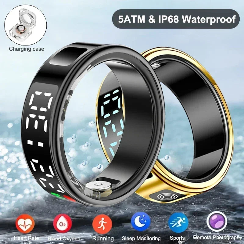 Smart Fitness Ring – Waterproof Health Tracker