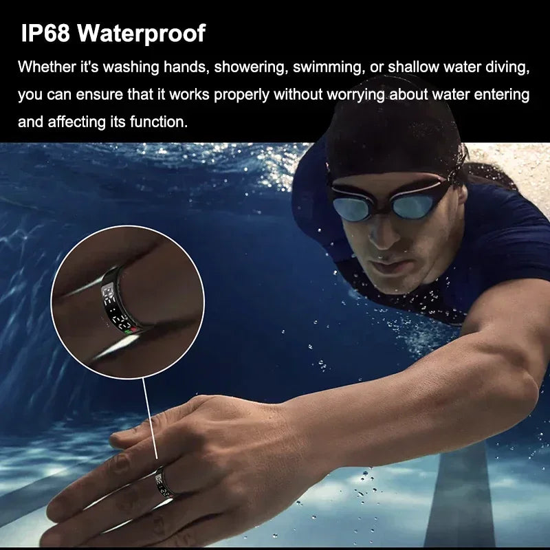 Smart Fitness Ring – Waterproof Health Tracker