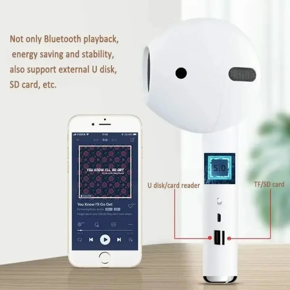Wireless Bluetooth Speaker – Deep Bass, Portable Outdoor Speaker