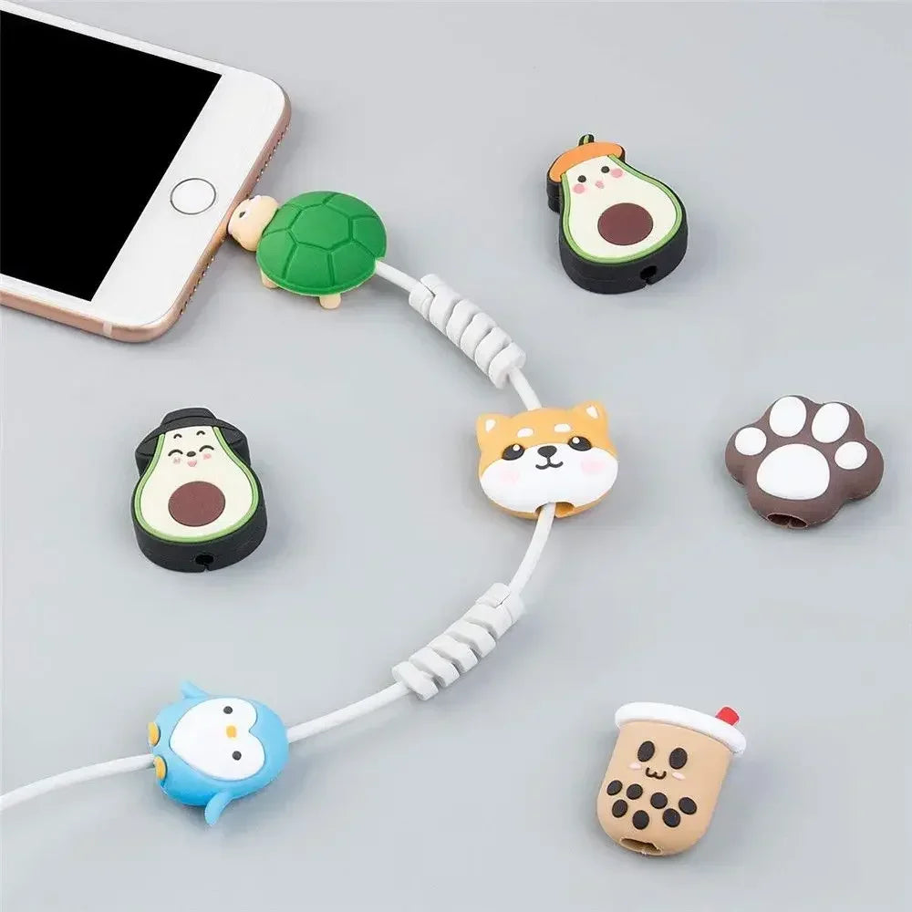 Charger Plug Protective Case – USB Cable Protector, Cord Case Winder
