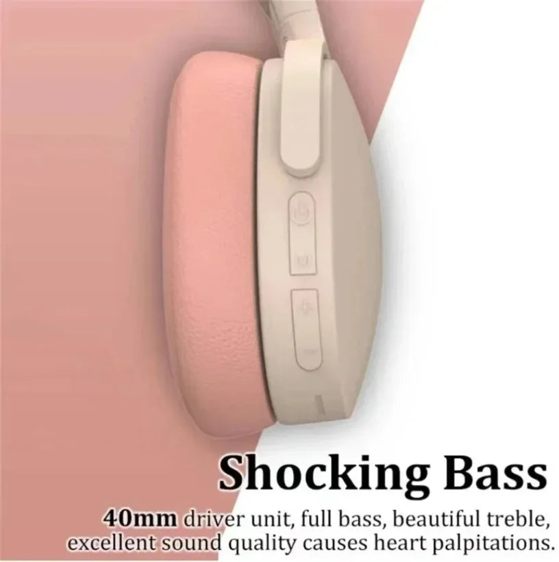 Fashion HIFI Stereo Headsets – True Sports Wireless Bluetooth Over-Ear Headphones