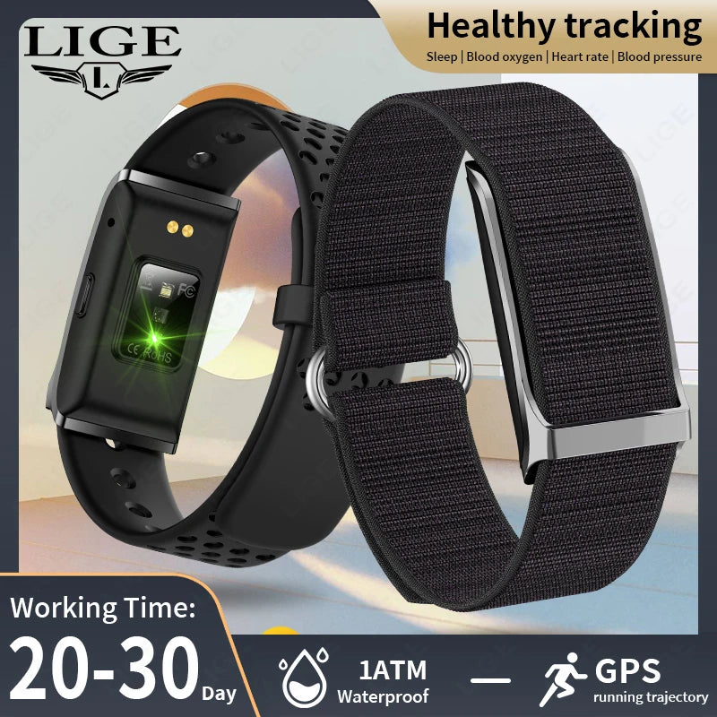 LIGE Smart Health Bracelet for Couples