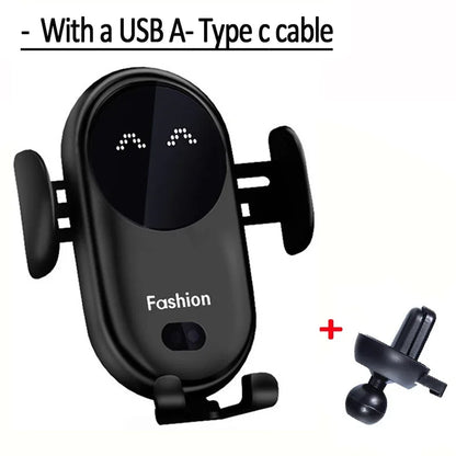 FashionQi S11 Smart Wireless Car Charger & Phone Holder