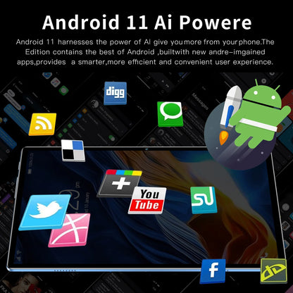 BDF 10.1 Inch Android Tablet – Octa Core, 4GB RAM, 64GB ROM,