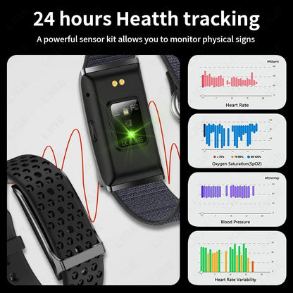LIGE Smart Health Bracelet for Couples