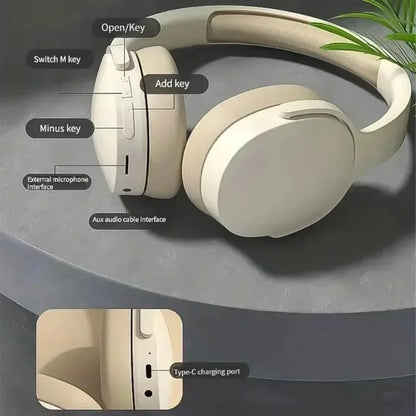 Fashion HIFI Stereo Headsets – True Sports Wireless Bluetooth Over-Ear Headphones