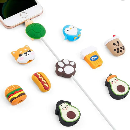 Charger Plug Protective Case – USB Cable Protector, Cord Case Winder